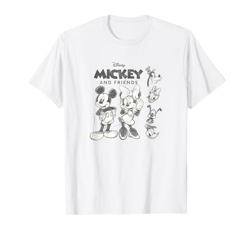 T-shirt Mickey Disney doux qui ne se déforme pas après lavage