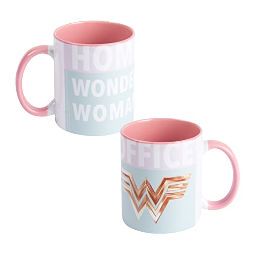 DC Comics Taza de café Wonder Woman – Homeoffice, taza de café de cerámica, 320 ml