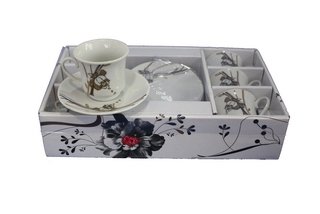 RB Juego 6 Tazas Caffe 'C/P