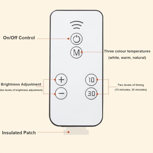 Aplique de pared interior LED de 9W regulable con batería y diseño minimalista 5