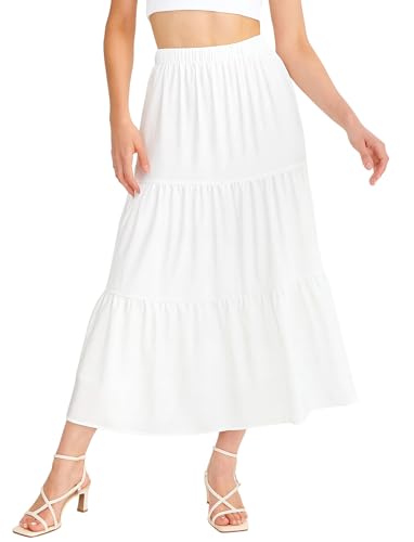 Robe de plage longue plissée en ligne A coupe bohème fluide avec ceinture extensible