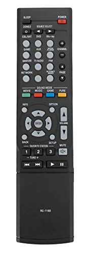 ALLIMITY RC-1168 RC1168 Remote Control Replace for Denon AV Surround Receiver AVR-1612 AVR-1613 AVR-1713 AVR1612 AVR1613 AVR1713 - Image 2