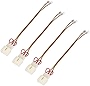 X AUTOHAUX 4pcs Car Speaker Connector Wire Harness Adapter Connector for Mazda for Ford for Lincoln