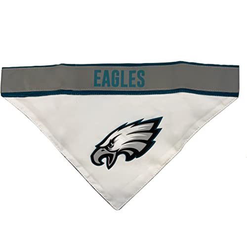 Pets First Nfl Philadelphia Eagles Tie Bandana, Small/Medium. Dog Football Reflective Bandana Scarf Bib For Pet, Cat, Or Dog. The Ultimate Game-Day, Party Bandana #TOP2