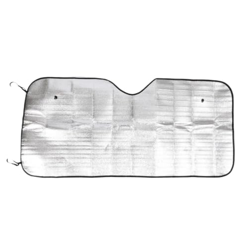 Pare-brise voiture pare-soleil anti-UV bâche thermique été hiver argent
