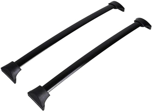 Barres de toit pour BMW X5 G05 2019-2021 de style transversal en aluminium robuste