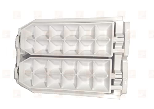 Image of Arvika Sales Tray Compatible With Whirlpool Double Door Refrigerator Twist Release Ice Cubes, Multicolor