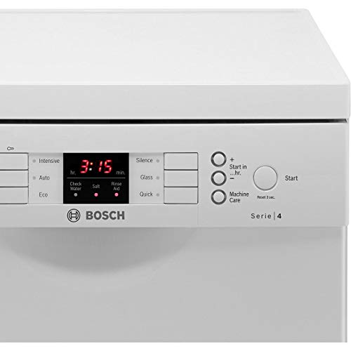 Bosch Serie 4 SPS46IW00G Silence Plus 45cm Freestanding Dishwasher with 9 Place Settings, A+