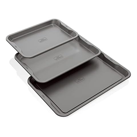 Ninja B33003 Foodi NeverStick Premium 3-Piece Baking Sheet Set Cover