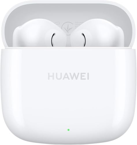 HUAWEI FreeBuds SE 2 écouteurs Bluetooth sans fill, Jusqu'à 40 Heures d'autonomie, Compact et Confortable à Prendre en Main, IP54, Charge Rapide, avec iOS, Android et Windows, Blanc