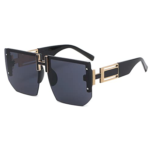 Lunettes de soleil carrées sans monture idéales pour vos terrasses et sorties d'été