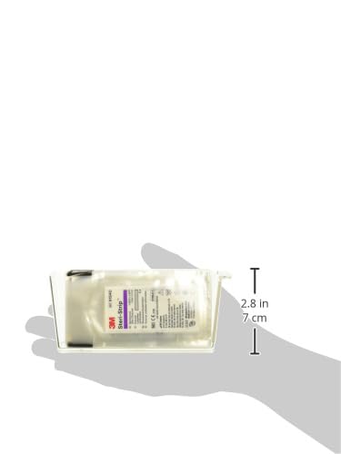 Miniatura 2 de 3M Steri-Strip Adhesivo Skin Closures R1540, blanco, 0.118 in x 2.953 in, 5 cada unobolsa, 50 bolsascartón, 4 cajascaja