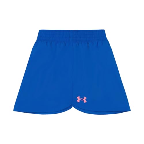 Image of Under Armour Girls 2-Piece Short Sleeve Graphic Tee and Shorts Set, Outdoor Collection