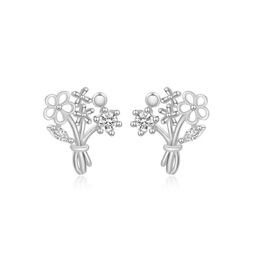 Boucle d'oreille fleur romantique le cadeau idéal pour gâter une fille