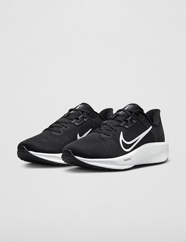 Nike Nike Women's Quest 6 Road Running Shoes, Black/White-Iron Grey, 7