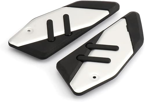 Repose-pédales de moto XMAX Argent : Évitez la fatigue des pieds