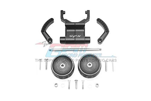 Traxxas E-Revo VXL 2.0 / E-Revo Brushless Upgrade Parts Aluminum Rear Adjustable Wheelie - 1 Set Black