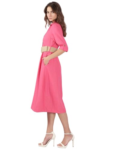 Image of VERO Moda Midi Shirt Dress for Women