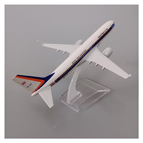 Modelo de avión Boeing 737 de 16 cm con soporte 4