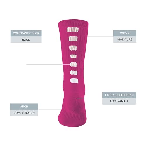 Image of Augusta Sportswear Color Block Crew Socks