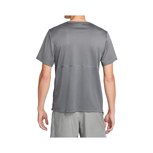 Nike Top de corrida masculino Breathe manga curta