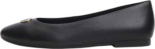 Ballerines en cuir Tommy Hilfiger Femme Fw0fw09374 Th Plate confort