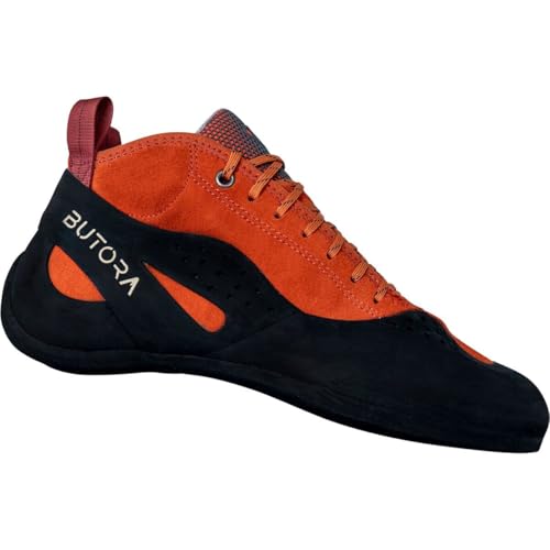 Butora Altura Climbing Shoe - Tight Fit, Orange, 11.5