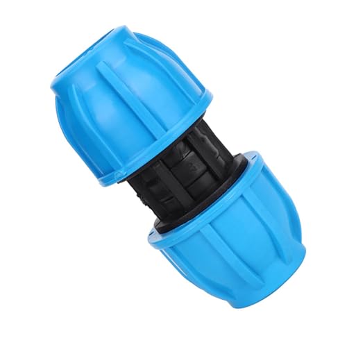 25mm 25mm Straight Water Pipe Connector PE Plastic Connection Fitting Resistant Reduce Pressure Loss Suitable PPR PVC - Image 3