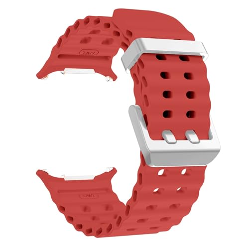 Bracelet silicone marin Samsung Ultra 47mm anti-transpiration sans espaces bicolore