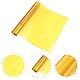 ibasenice Gelb Farbfilter Papier Korrektur Gel Beleuchtung Filter Transparent Licht Film für Fotostudio Licht Stroboskop Taschenlampe