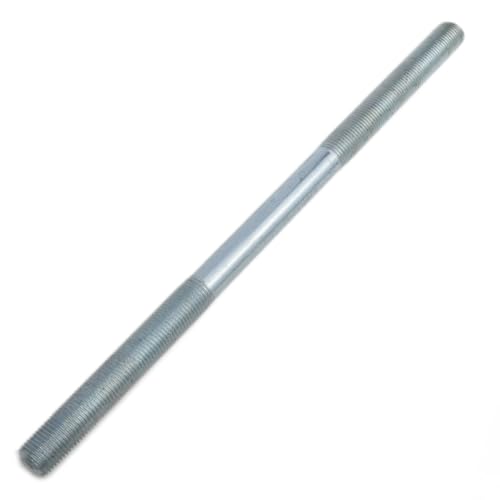 Meuey Lyot Bicycle Axle 185mm /7.28 inch Bicycle Multi-Speed Front and Rear Hub Axle 3/8 inch Silver 26 tpi Hub Cone Lock nut Washer Kit 1pcs - Thumbnail 2
