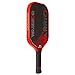 Diadem Warrior Pickleball Paddle | 3X L-Core Hybrid Nomex Polymer Honeycomb Core, Grit Paint Surface for Spin, Control and Power | Indoor/Outdoor | USAPA Approved (Red)