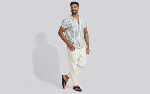 Image of Neeman's Indo-Western Casual Flip Flops for Men | Lightweight, Durable and Flexible | PU Thong Strap & TPR Out sole