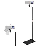 【🔌 Compatibilité universelle avec filetage standard】 Ce trépied vidéoprojecteur est équipé d'une vis avec filetage standard de 1/4 de pouce, le rendant ainsi compatible avec la plupart des projecteurs courants