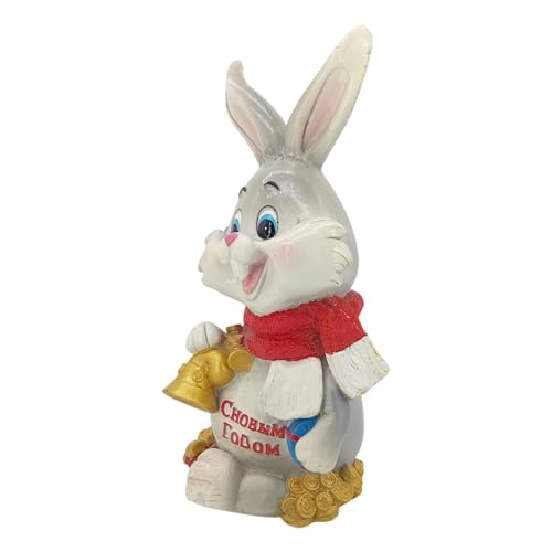 Enfeites de banco de moedas, caixa de dinheiro de Natal, Mealheiro reutilizável Bell Bunny Coin Bank