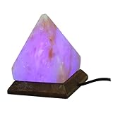 Veilleuse en pierre de sel : cette lampe de nuit à ambiance créative présente un design à la mode et délicat, qui est élégant, chic et joli, lampe de salon