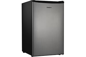 4.3 cu ft Compact Single-Door Refrigerator, the Ultimate Space-Saving Cooling Solution