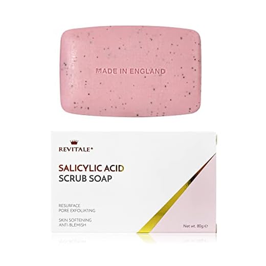 Jabón exfoliante con ácido salicílico poro exfoliante, lucha contra el acné, piel suavizante, antimanchas, elimina las verrugas