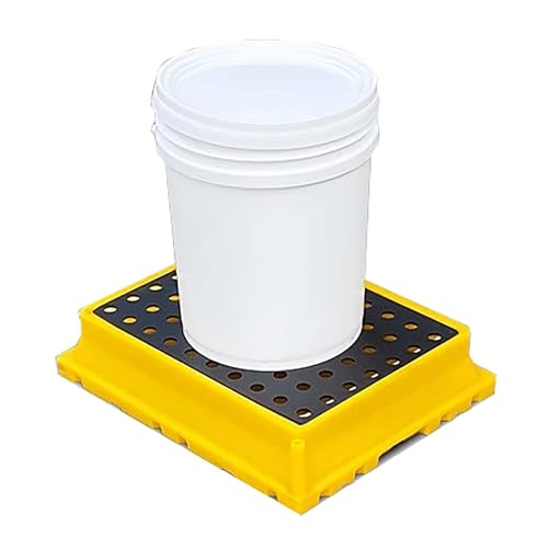 Palette de rétention plastique pour stopper les fuites de produits en usine - 2