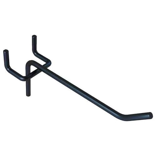 Quweiz 50Pcs Pegboard Hooks, 6 Inch PegBoard Shelving Hook Heavy Duty Peg Wall Hooks Fit 1/4