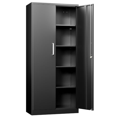 Tivostaral Home Garage Storage Cabinet, Durable Metal Storage Solution