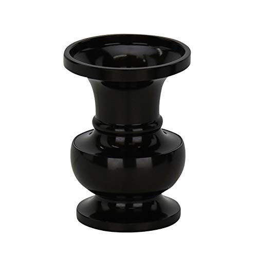 お仏壇のはせがわ 仏壇用品 真鍮 仏具 花瓶 花立 新型 色付 3.0(高さ9cm)