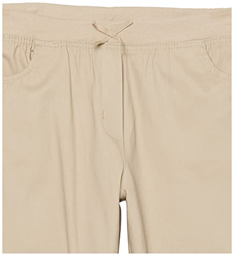 Image of Nautica Girls' School Uniform Twill Skinny Pants, Comfortable Stretch Material, Wrinkle & Fade Resistant