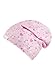 Sterntaler Beanie Herzchen - Niedliche Baby Mütze aus Flammgarn Jersey mit Allover Druck - Mädchen UV-Schutz 50+ Beanie Mütze - variabel tragbar - Baby und Kinder Übergangsmütze, puderrosa, Größe 39
