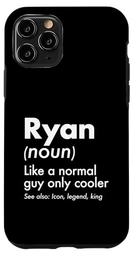 Ryan Like A Normal Guy Only Cooler Legend King �t�@�[�X�g�l�[�� �X�}�z�P�[�X iPhone 11 Pro �p