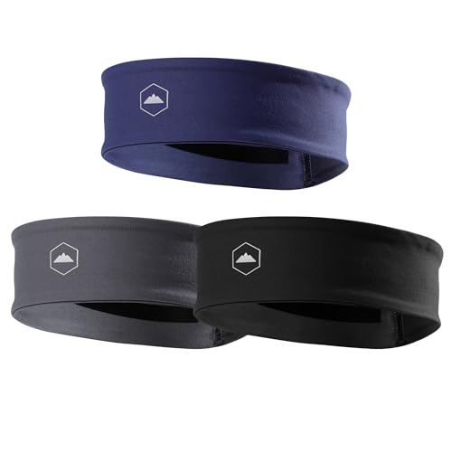 Image of Tough Headwear Tough Outfitters Headband for Men - Mens Headbands - Working Out Sports Performance Head Bands - Athletic Cycling Running Sweat Band, Football Headbands - Sweat Bands Men /Women