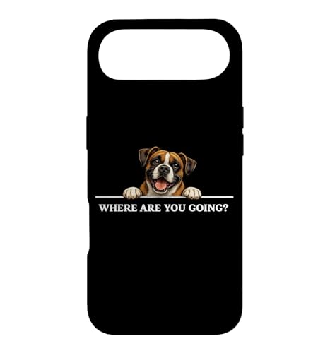 �{�N�T�[ Where Are You Going Happy Friendly Positive Dog �X�}�z�P�[�X iPhone Air �p