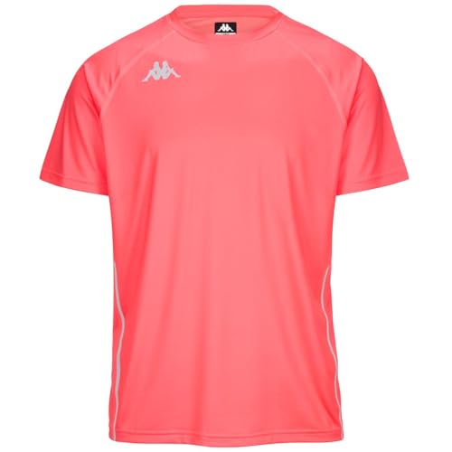 Kappa Kombat Run Foro Training Funktionsshirt, bequem und stilvoll, Neon Coral, Größe S