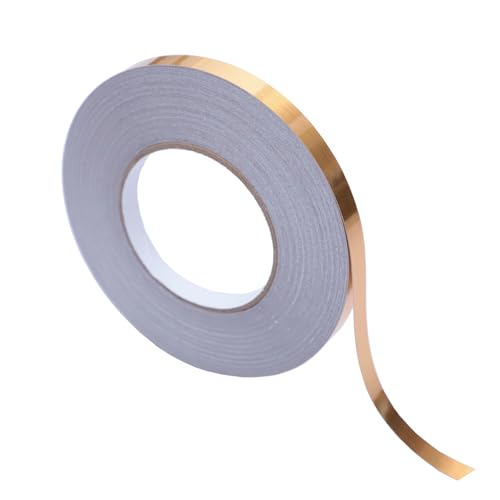 Image of Metalized Polyester Film Tape with Adhesive,Pinstripes Tape for Autos, Bikes, Boats - Decals, Stickers, Striping DIY Home Decor Decal, (0.39in x 164 Ft)