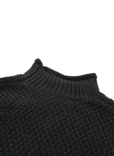 Image of Dokotoo Womens Sweaters Turtleneck Cable Knit Chunky Pullover Fall Outfits